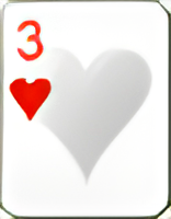3 de copas — carta especial da Tranca que vale 100 pontos